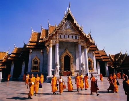 Бангкок.Буддистские монахи от Софи Тур